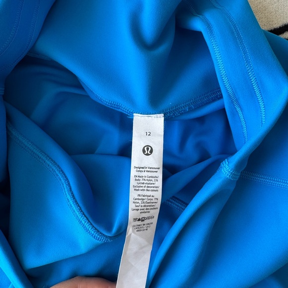Lululemon Wunder Train High-Rise Tight 25” Size 12 Poolside - Picture 8 of 11